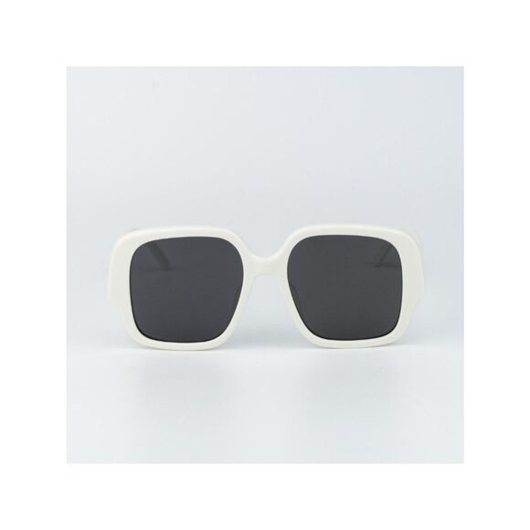 Loewe Women Sunglasses Ivory Smoke Square LW40134U 25A NEW AUTHENTIC main image 4